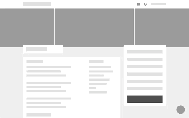Click-through sample of using in-app support